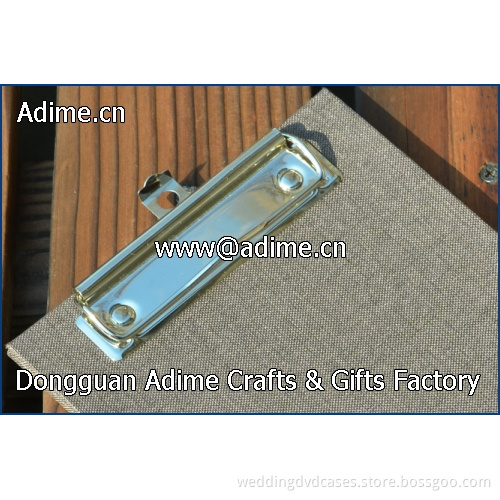 Textile Swatch Sampling Book with Clamp,Invoice Receipt Book